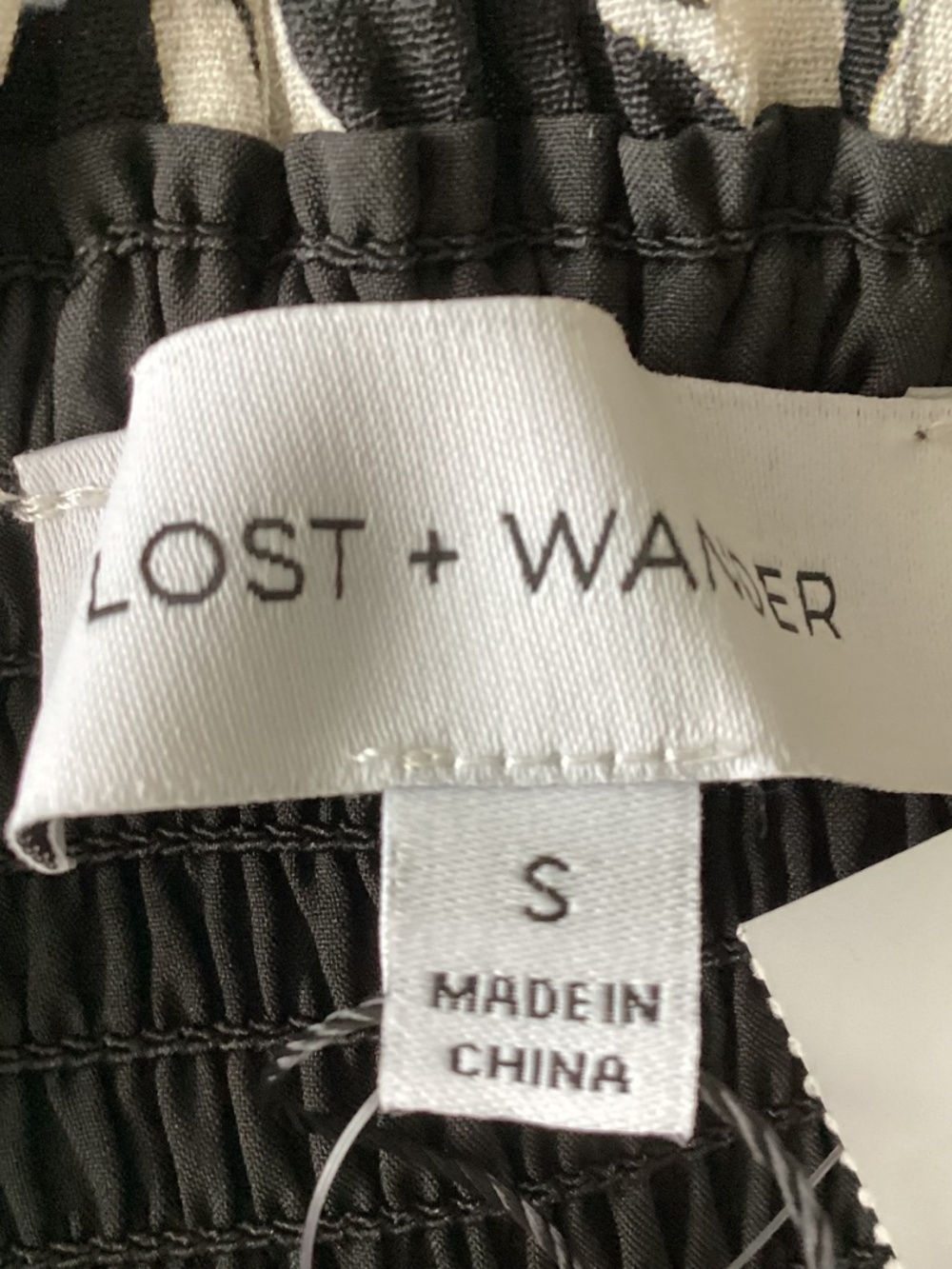 Lost + Wander Midnight Flora Smocked Maxi Dress, size S - Picture 12 of 14